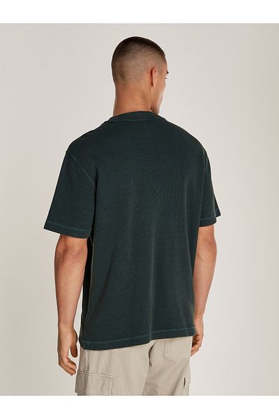 Calvin Klein Men Green Short Sleeve T-Shirt