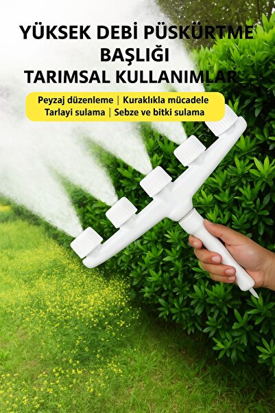 TOYFEST Efficient Valve 5-Eye Irrigation Tip