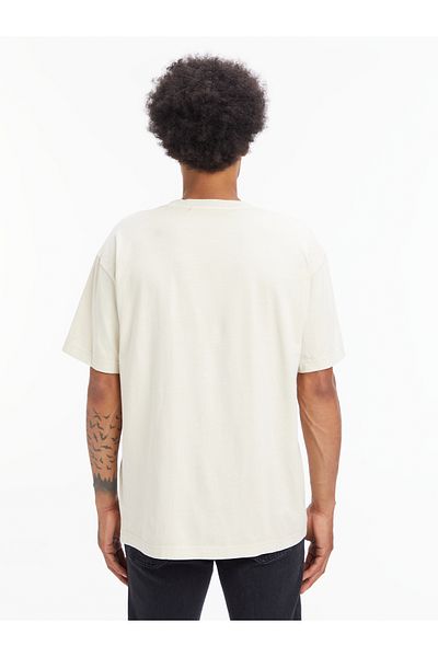 Calvin Klein Calvin Klein Men Beige Short Sleeve T-Shirt