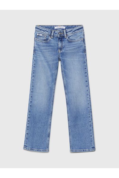 Calvin Klein Girls Denim Medium Straight Jeans
