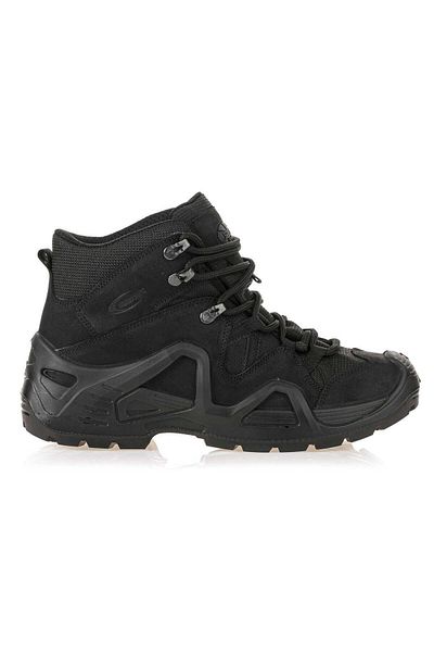 Scooter P1492ns Μαύρο ανδρικό γνήσιο δέρμα αδιάβροχο Lace Up Tact