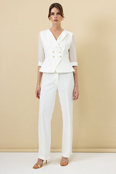 Ekol Bol Paça Cepsiz Pantolon