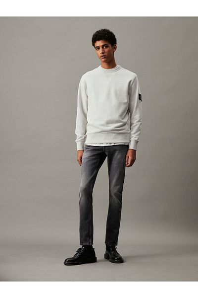 Calvin Klein Calvin Klein Men Denim Grey Slim Fit Jeans