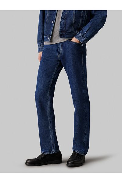 Calvin Klein Calvin Klein Men Denim Dark Straight Jeans