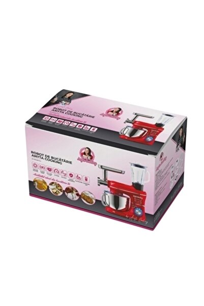 Anyta Cooking Food Processor Mixer with 6.2 L Bowl - 3in1 - Mixer with bowl, blender and chopper-Anyta Cooking