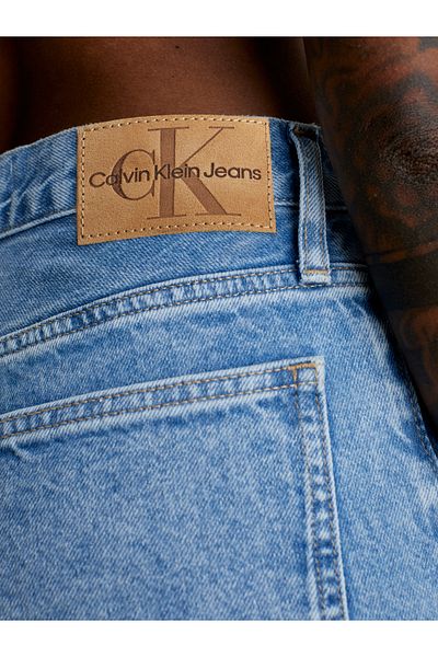 Calvin Klein Women Light Blue Tencel Mom Jeans