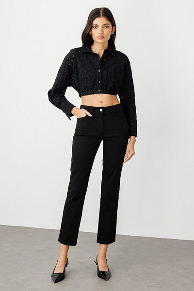 Ekol Five Pocket Skinny Leg Trousers