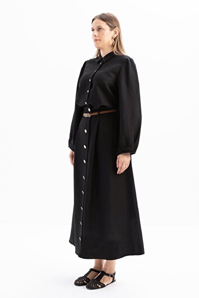 ALLDAY Γυναικεία φούστα με πλισέ ζώνη S62070A0