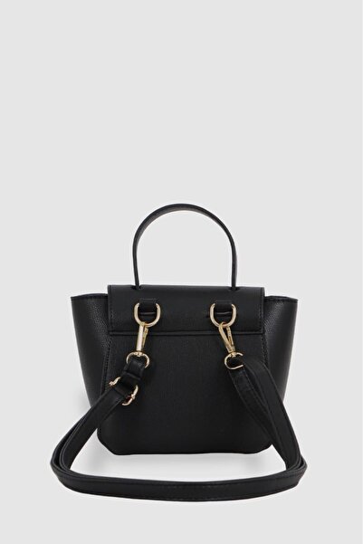 KOÇAK ÇANTA Μίνι γυναικεία τσάντα χεριού, ώμου και ώμου με λεπτομέρεια με κόμπους