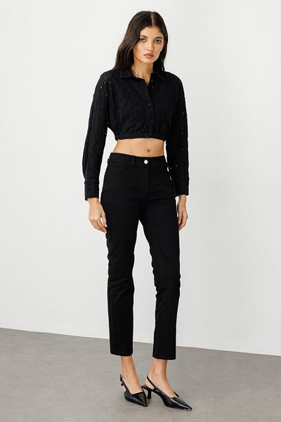 Ekol Five Pocket Skinny Leg Trousers