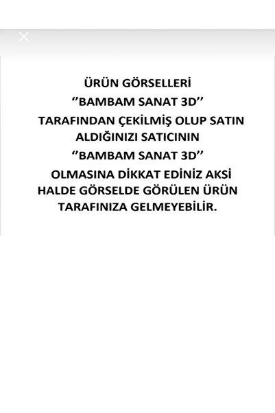 BamBam Sanat 3d Dekoratif Peçetelik Tuğla Küçük Boy Peçetelik