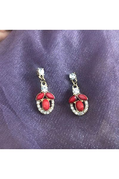 ByLily Stylish Stone Earrings