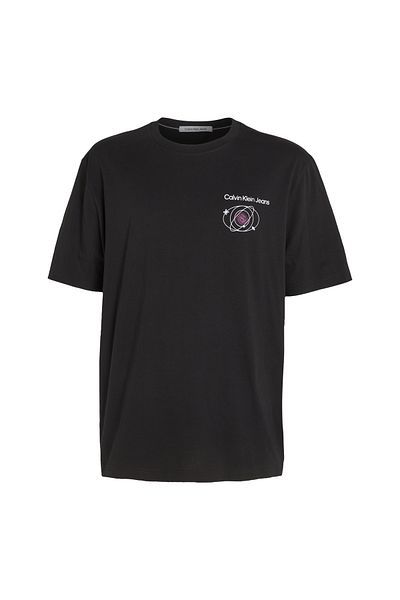 Calvin Klein Men Black Short Sleeve T-Shirt