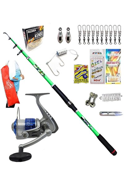 Oslo Balza Favorite 300cm 40-120gr 5000 Kendo Sea Power Profesyonel Kıyı Olta Takımı Seti