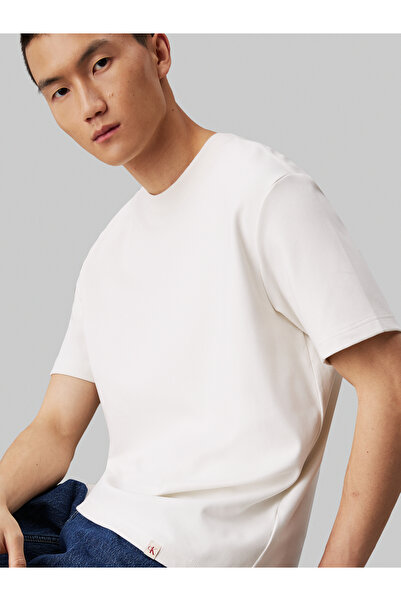 Calvin Klein Calvin Klein Men White Short Sleeve T-Shirt