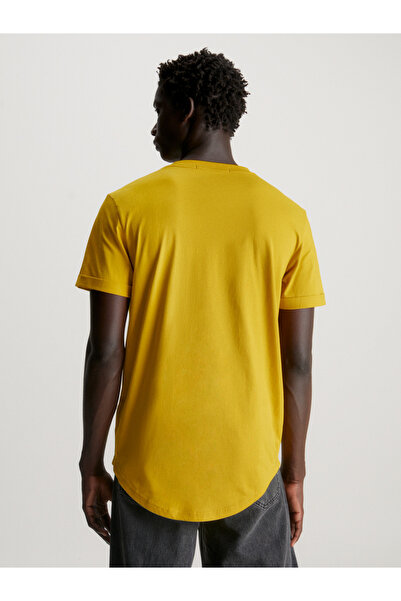 Calvin Klein Calvin Klein Men Yellow Short Sleeve T-Shirt