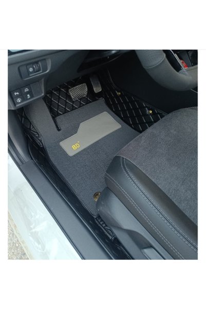 8D Honda Civic 2021-2025 Arası Aracına Özel 8d Çift Katmanlı Havuzlu Paspas T...