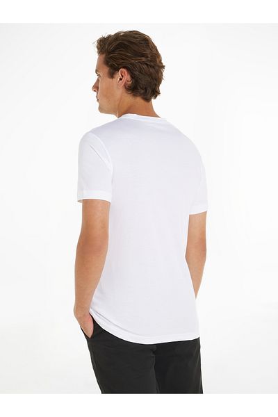 Calvin Klein Calvin Klein Men White Short Sleeve T-Shirt
