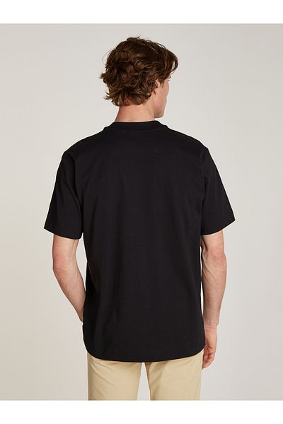 Calvin Klein Calvin Klein Men Black Chenille Short Sleeve T-Shirt