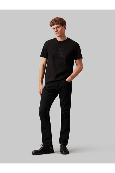 Calvin Klein Men Black Short Sleeve T-Shirt