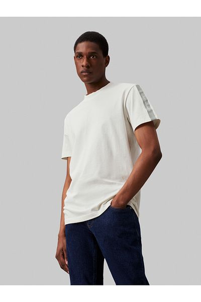 Calvin Klein Calvin Klein Men White Short Sleeve T-Shirt