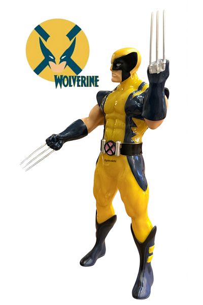 tmtoysandmore Wolverine Figure Character with Light and Sound 27 cm Volverin Quality Toy