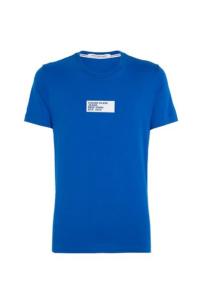 Calvin Klein Men Blue Short Sleeve T-Shirt