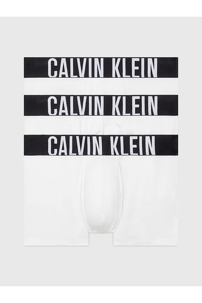 Calvin Klein Calvin Klein Men White Trunk Pack of 3 pcs