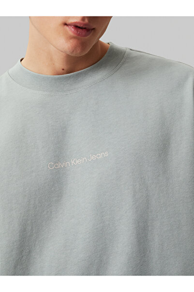 Calvin Klein Calvin Klein Men Gray Short Sleeve T-Shirt