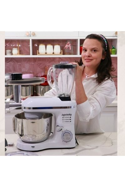 Anyta Cooking Food Processor Mixer with 6.2 L Bowl - 3in1 - Mixer with bowl, blender and chopper-Anyta Cooking