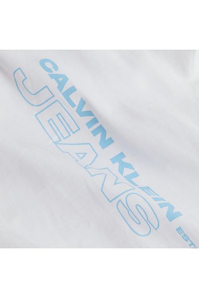 Calvin Klein Calvin Klein Men White Short Sleeve T-Shirt