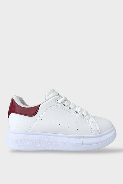 Liger Children's Lace-Up Anatomical Comfort Sole Sports Shoes White