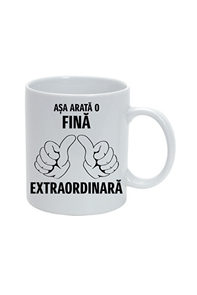 OEM Εξατομικευμένη λευκή κούπα "Έτσι μοιάζει η εξαιρετική κομψότητα", INOVATI...