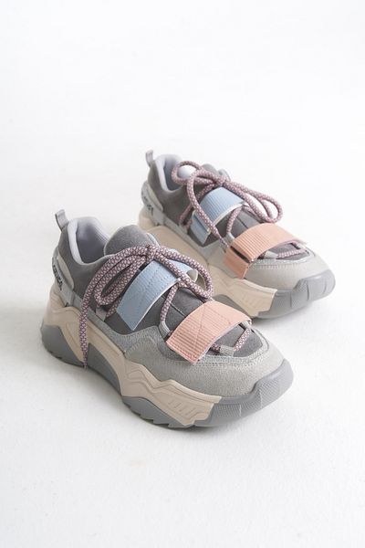 Solo Bag DEL'SOLERA WOMEN'S LACE-FREE HIGH SOLE SNEAKER SPORTS SHOES