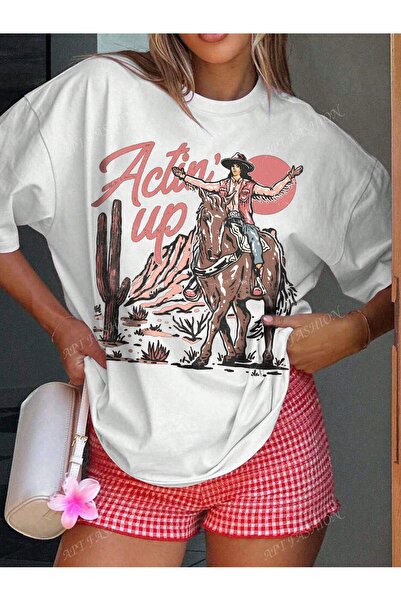 Jose Clothing Μπλουζάκι με κοντό μανίκι με στάμπα