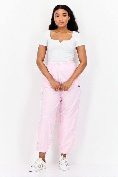 adidas Women Sportswear Fit Brand Logo Training Track Pants, Pink