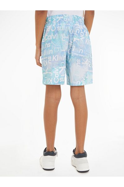 Calvin Klein Boys Multicolor Serenity Aop Relaxed Shorts