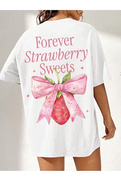 Jose Clothing تي شيرت مطبوع بأكمام قصيرة وقصة كبيرة الحجم