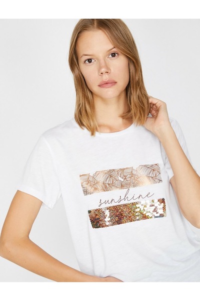 Bengi Clothing Oversize Cut Short Sleeve Printed T-Shirt