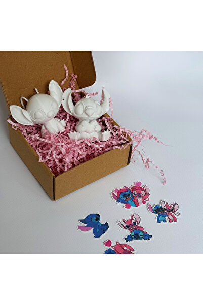 Piece Of Date Stitch & Angel Figür Boyama Seti