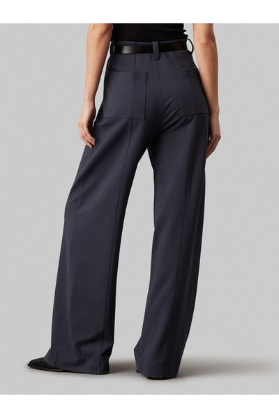 Calvin Klein Calvin Klein Women Black Loose Milano Pants