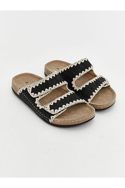 LC Waikiki Papuci pentru femei LCW STEPS cu velcro cu bandă dublă (S5)