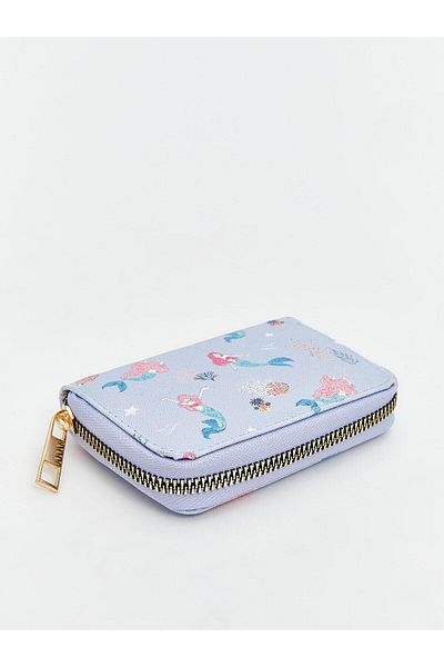 LC Waikiki محفظة LCW ECO مطبوعة بسحاب للفتيات (S5)