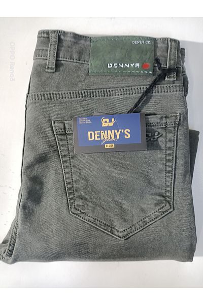 DENNYS Classic Lycra Zipper Jeans