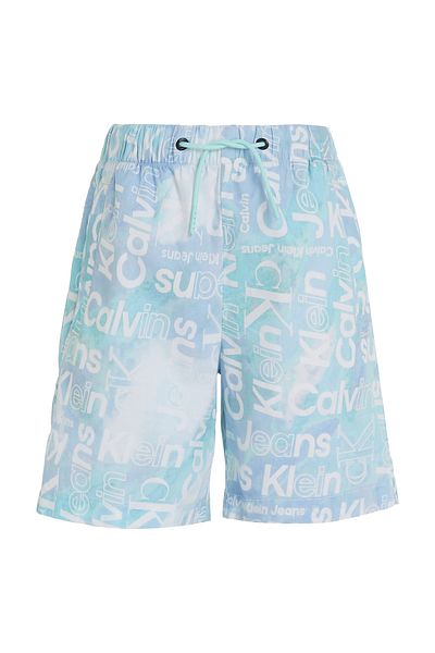 Calvin Klein Boys Multicolor Serenity Aop Relaxed Shorts