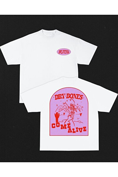 Jose Clothing Tricou imprimat cu mânecă scurtă cu croială supradimensionată