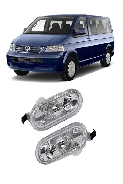 CMEPARTS Volkswagen Transporter T5 2004-2008 Uyumlu Çamurluk Sinyali Sağ + So...