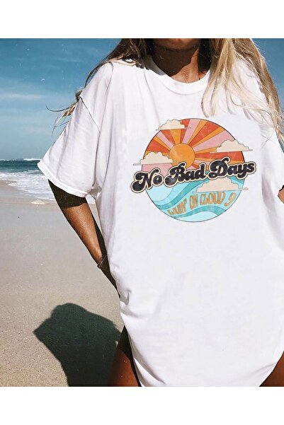 Jose Clothing Tricou imprimat cu mânecă scurtă cu croială supradimensionată