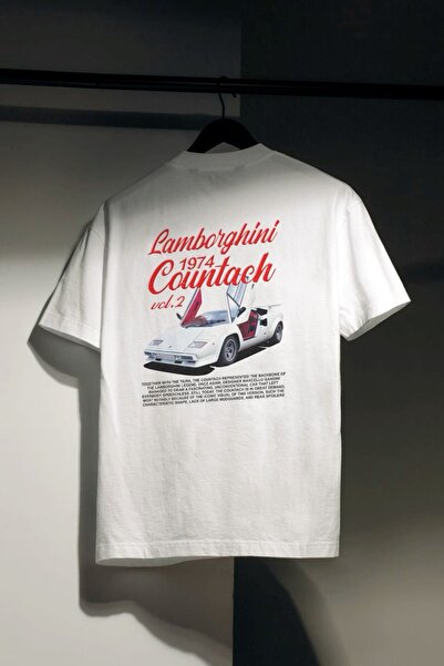 Jose Clothing Tricou imprimat cu mânecă scurtă cu croială supradimensionată