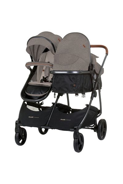 OEM Twin stroller 2 in 1 Chipolino Duo Smart tiramisu